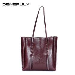 Genuine Leather Bags Women High Capacity Cow Tote Bags Luxury High Quality Handbags Large 2019 Top-Handle Bags Fashion Designer Genuine Leather Bags Women High Capacity Cow Tote Bags Luxury High Quality Handbags Large 2019 Top-Handle Bags Fashion Designer