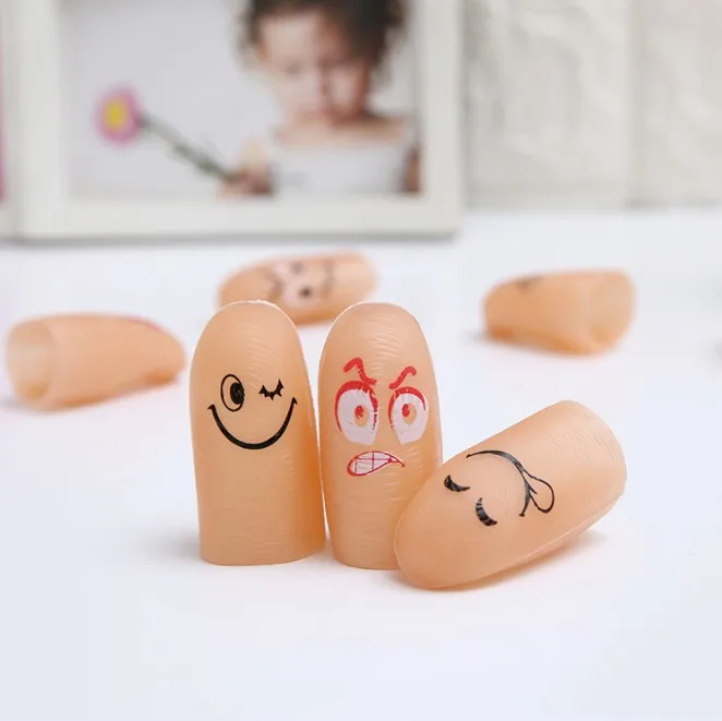 Smiley expression креативные Волшебники подсказки палец Волшебный палец наконечник мягкий стандартный размер YH1686
