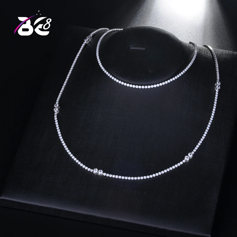 

Be 8 Long Double Layer LadIes Necklaces Fashion Jewelry Sweater Chain Long Necklace for Women Collier Femme 2018 N071