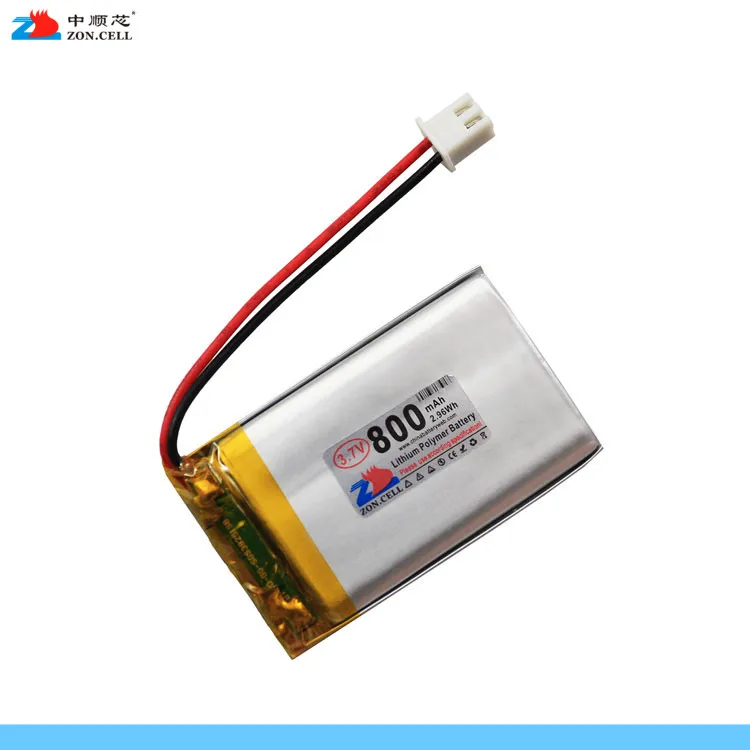 В ядре 800mAh 3 7 V литий полимерный аккумулятор 503048 473048 Мобильная Навигация