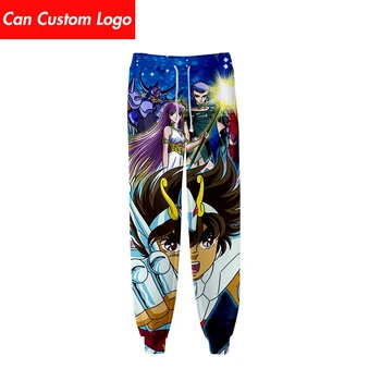 

2019 Saint Seiya Pants men Hip Hop Pants Trousers Kpop Fashion Casual High Quality Casual Warm Saint Seiya Slim Pants