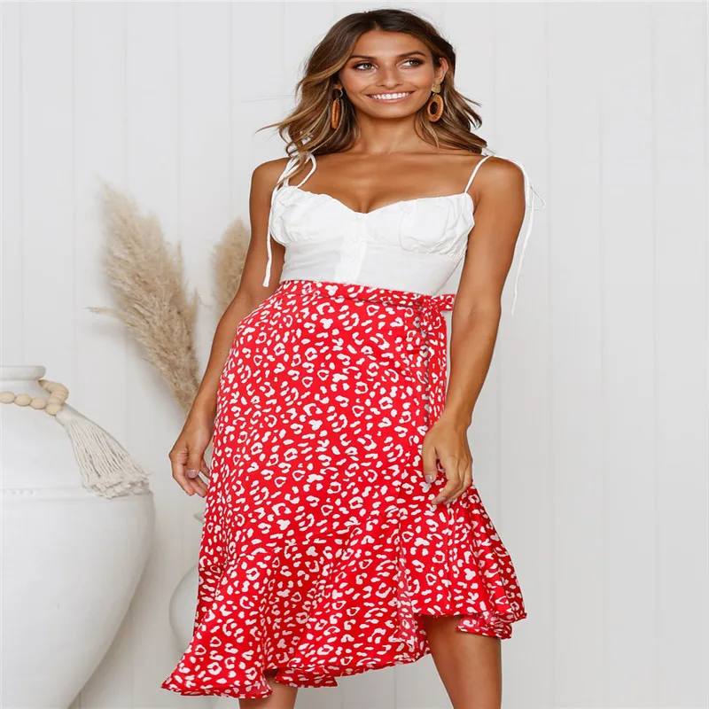 

2019 Ladies Boho Floral Jersey Gypsy Long Maxi Full Skirt Beach Sun NEW Casual Skirts Summer Party Club Ball Skirts vestidos
