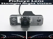 Trajectory Tracks 1080P Fisheye Car Rear view Camera For Hyundai Azera SantaFe Santa Fe IX45 2009 2010 2011 2012 Reverse Camera