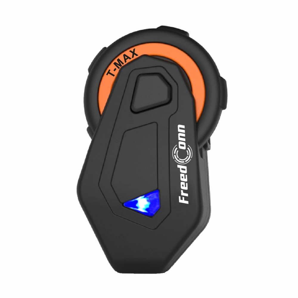 

FreedConn 1PC T-Max Motorcycle Group Talk System 1000M 6 Riders BT Interphone Bluetooth Helmet Intercom