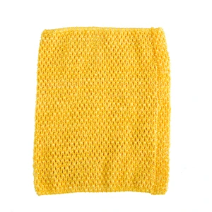 1 шт., вязаные топы-пачки для девочек 10x12 дюймов, юбка-пачка, платье - Цвет: Marigold tutu top