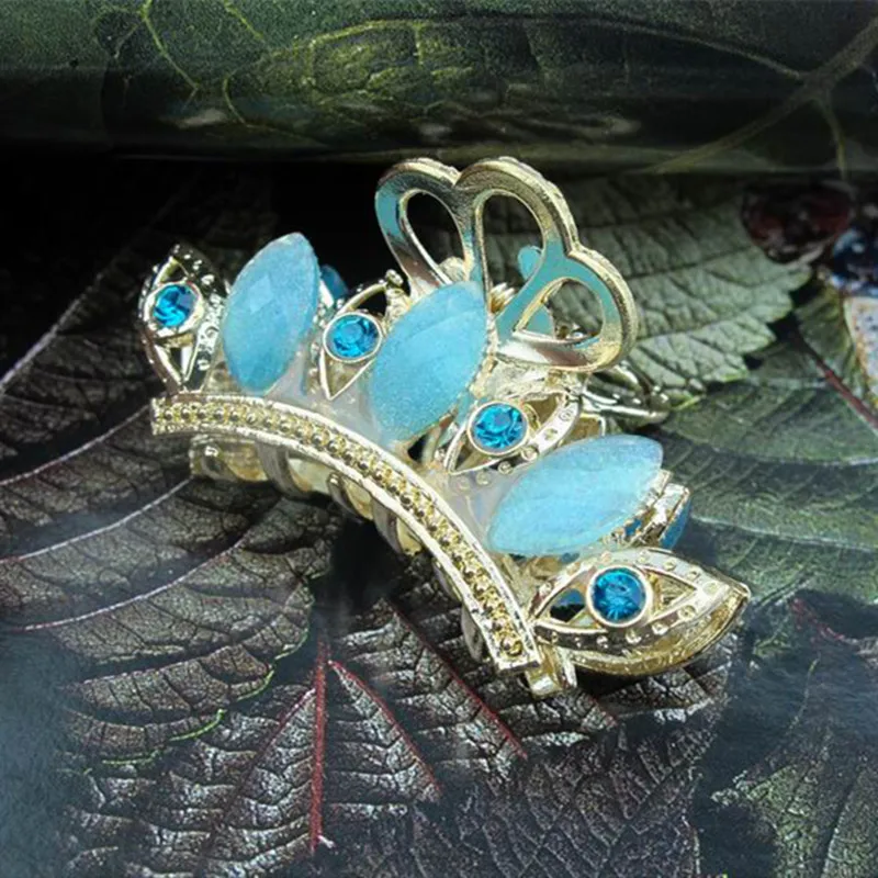 Buy Princess Hair Claws Hair Clips Imitation Gem