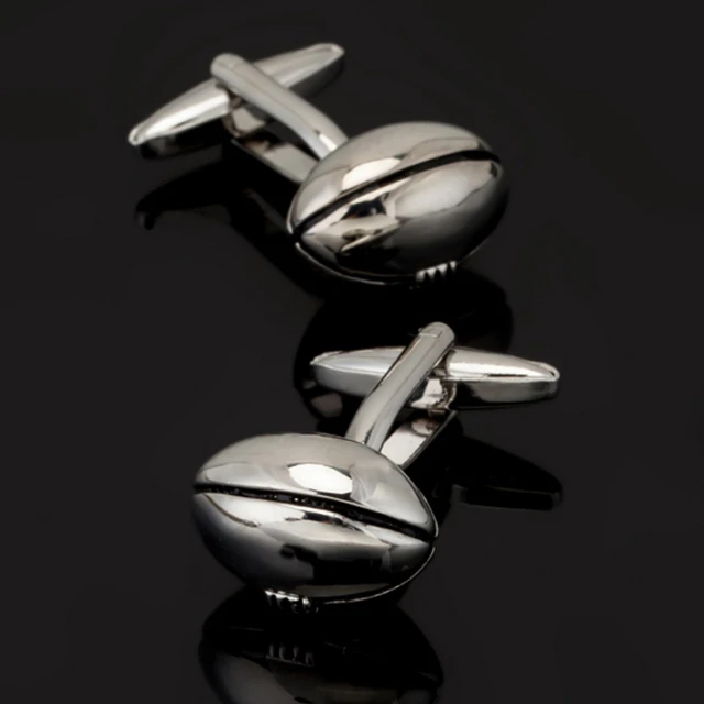 BMW Mens Silver Elegant Cufflinks With FREE Gift Pouch