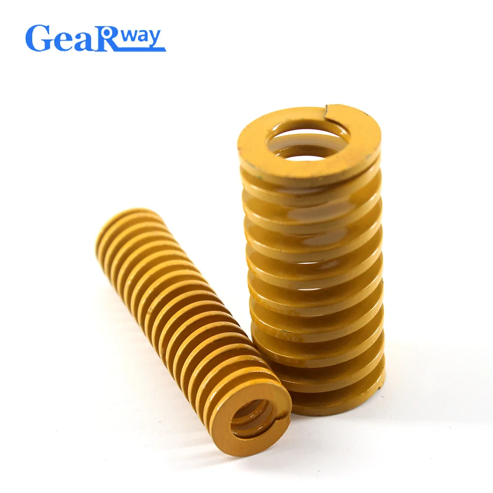 Gearway Yellow Die Spring 58 Compression Ratio Mold Spring TF35x70