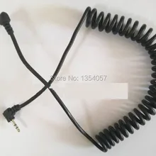 2,5 мм mola enroada LANC cabo adaptador для цифровой камеры filmadoras 0,7 m longo