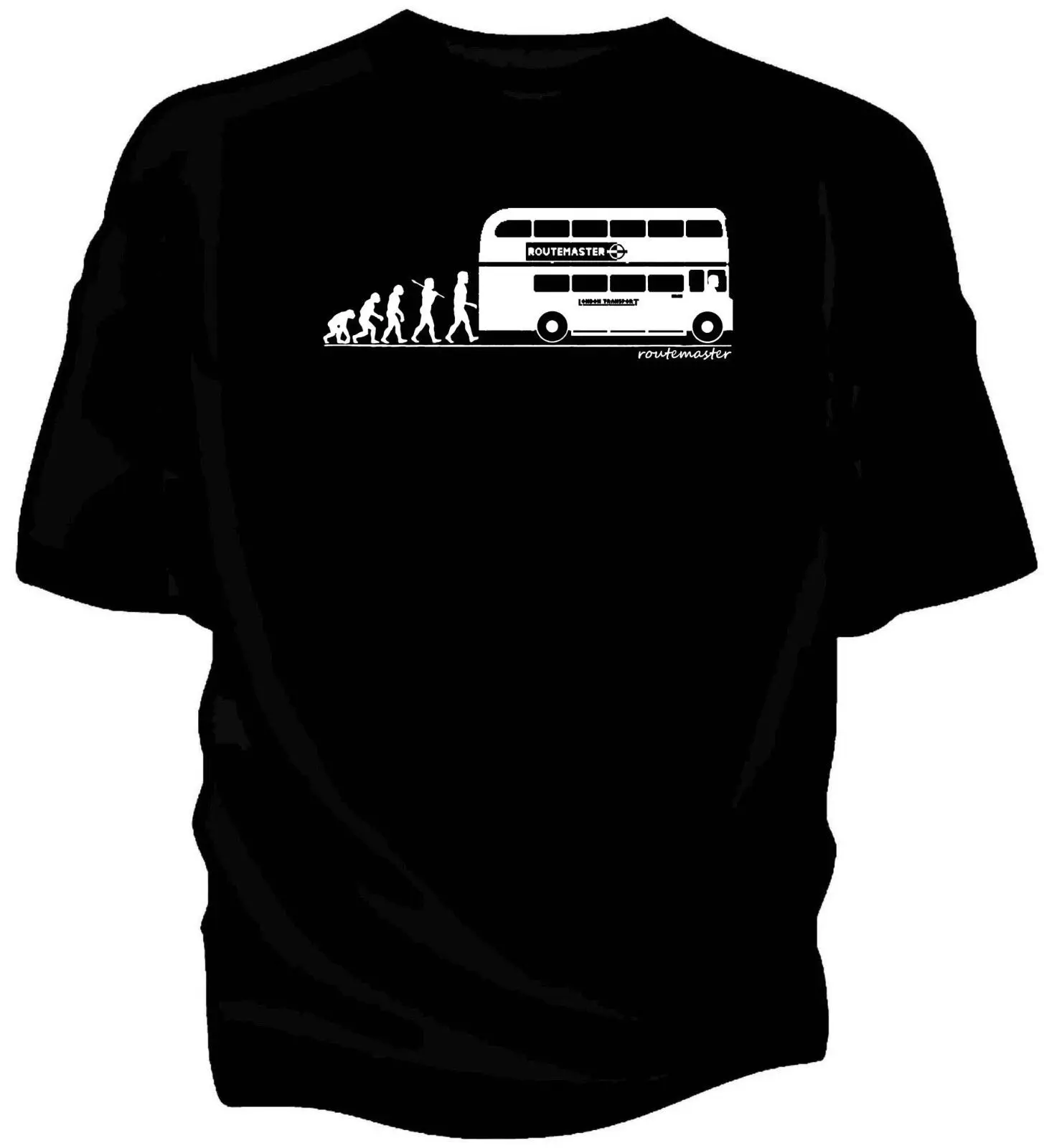 Эволюция человека, Лондонская транспортная rotemaster автобусная футболка. Новые модные крутые повседневные футболки
