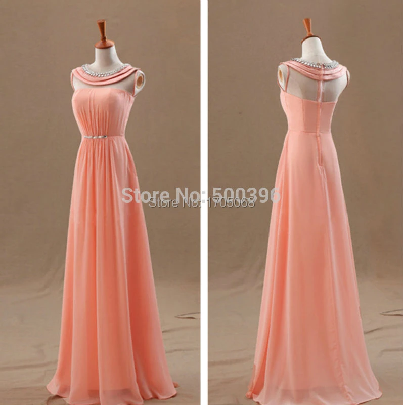 one piece gown neck design