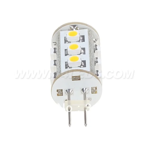 5 шт./лот G6.35 GY6.35 Светодиодная лампа кукуруза с регулируемой яркостью 12VDC 15