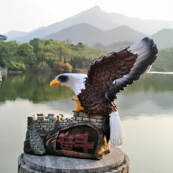 

Eagle penholder up an animal model counter study practical decorative arts and crafts decoration crafts sculptures room