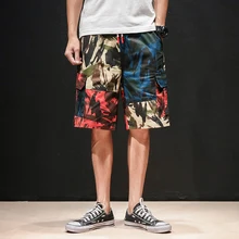 Летние шорты s для мужчин, высокое качество хлопок Досуг Камуфляж шорты для женщин мужской, модные летние