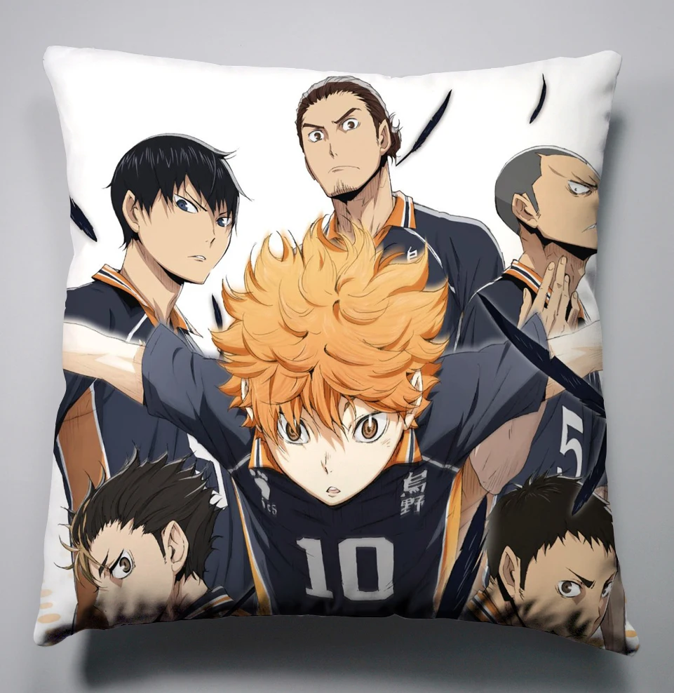 

Anime Manga Haikyuu!! 40x40cm Cushion Pillow Pillow Case Cover Seat Bedding 005