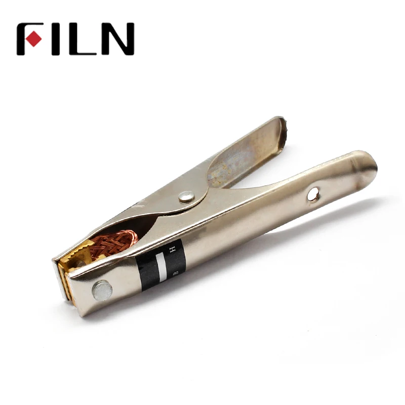 Brass head 170mm Big Car Alligator Clips Battery Clamps Crocodile Clip Red Black Nickel plating Battery Alligator Clip (2)