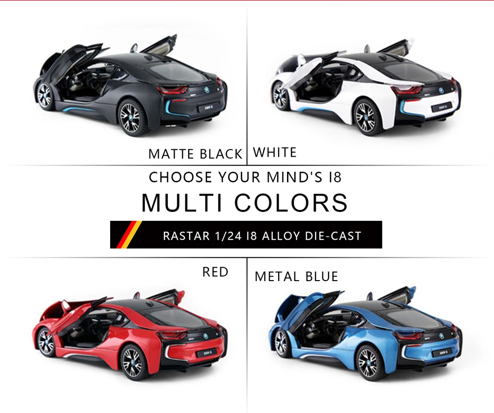 Rastar-BMW-I8-Diecast-Vehicle-Model-11