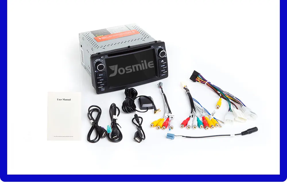 Josmile 2 Din dvd-плеер автомобиля для Toyota Corolla E120 BYD F3 2000 2005 2006 радио мультимедиа головное устройство стерео GPSNavigation аудио