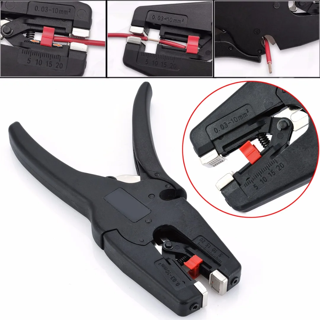 Multifunctional Automatic Wire Stripping Pliers 0.03-10mm Adjustable Electric Cutting Cable Wire Crimper Stripper Plier