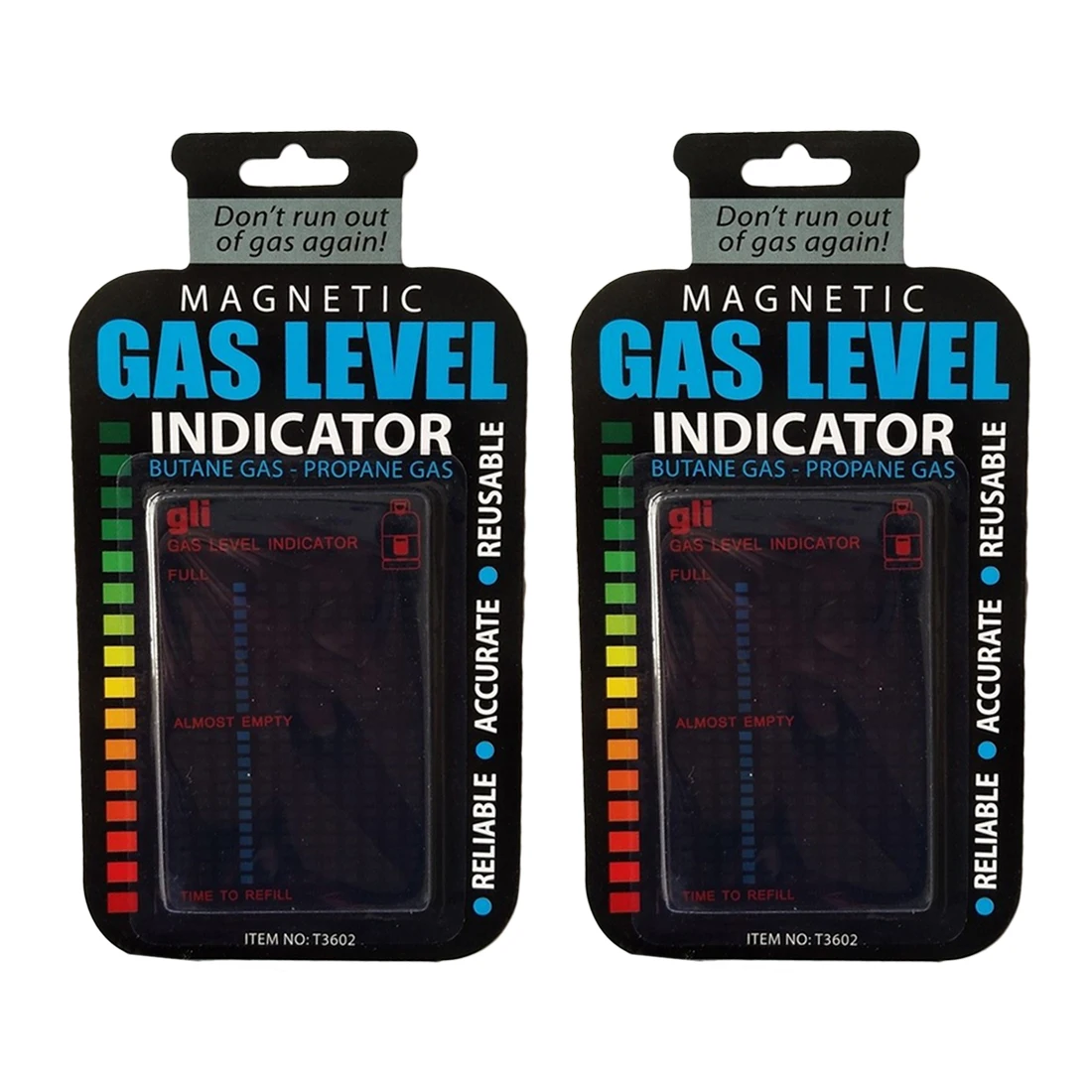 

Household Gas Tank Level Indicator Magnetic Gauge Caravan Bottle Propane Butane Fuel Gas Tank Level Indicators
