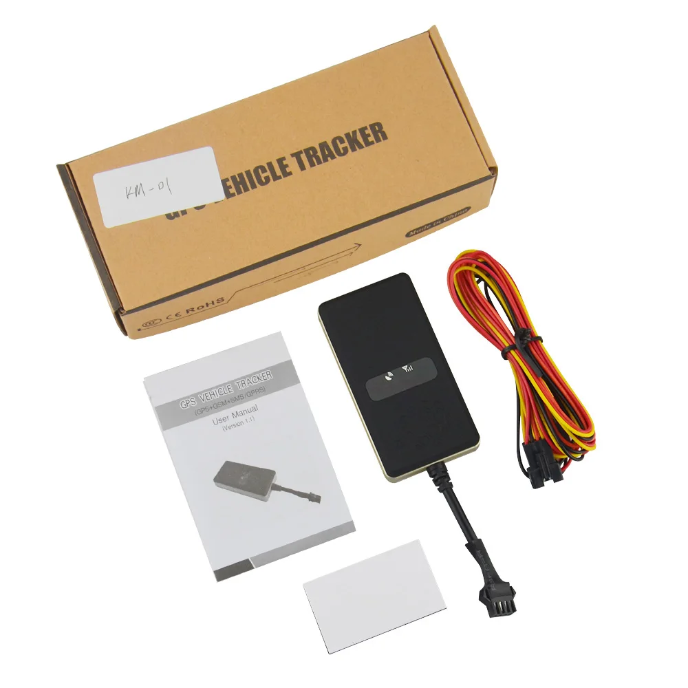 Mini High Accuracy GPS Vehicle Tracker KM 01 Real Time Tracking Locator