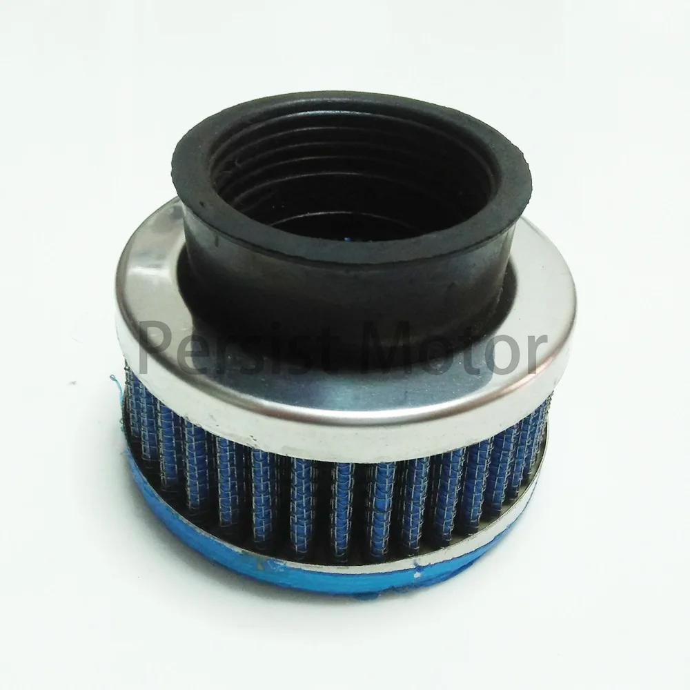 

Round head motorcycle air filter motorcycle waterproof Modified mushroom head large flow for Inside diameter 45mm