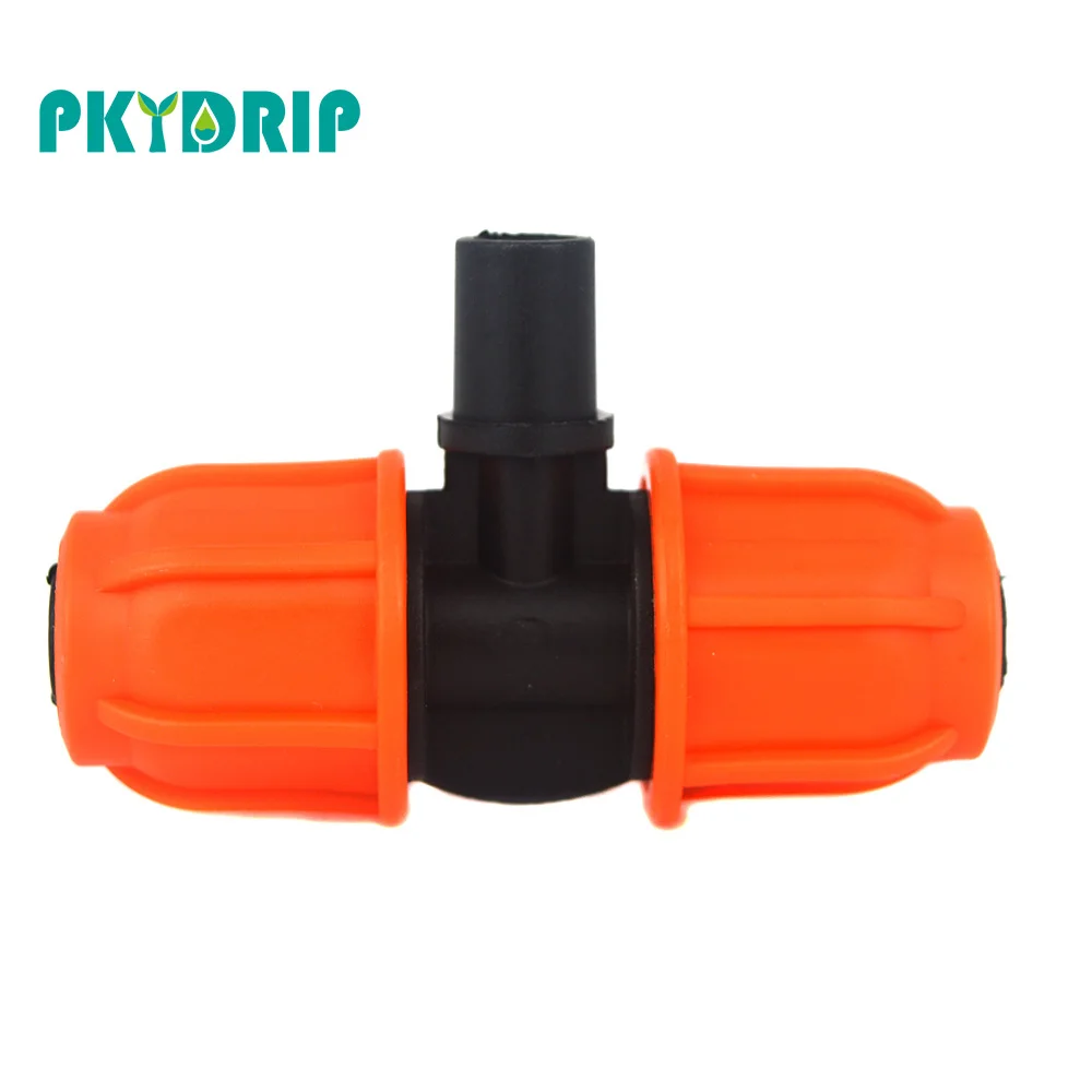 Pkydrip пластик 5 шт. плоский внешний диаметр 6 редуктор тройник микро аксессуары для