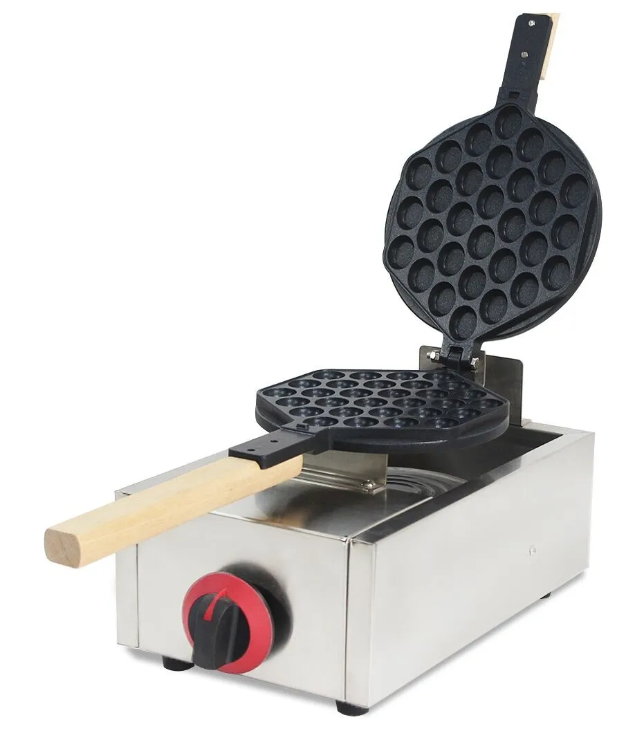 Best Professional Lpg Gas Chinese Hong Kong Eggettes Puff Waffle Iron
