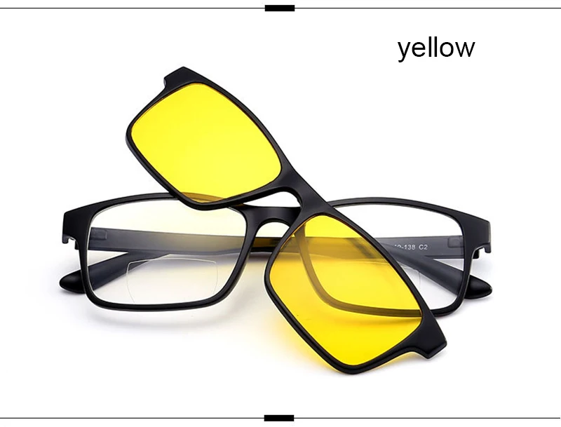 Brightzone для чтения круглые Ретро Винтажные диоптрийные очки лупа прицел с магнитной 3 шт. Поляризованные клип на солнцезащитные очки для женщин и мужчин
