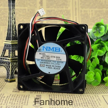 

For original NMB 3615KL-07W-B69 48V 0.21A 9CM 9238 3-wire inverter cooling fan