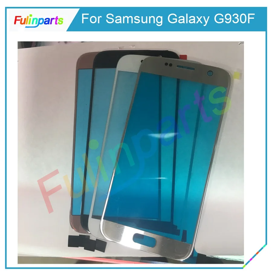 5 шт. для Samsung Galaxy S7 G930 G9300 G930F Внешний ЖК-экран переднего стекла крышка объектива