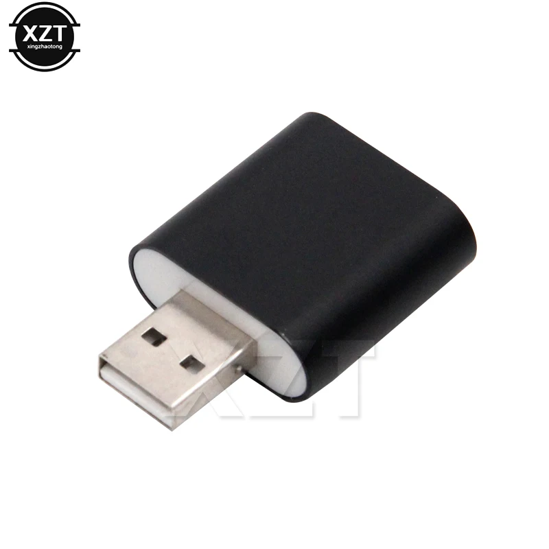 Новейший 1 шт. Внешний USB 2,0 7,1 CH адаптер для виртуальной звуковой карты конвертер ноутбук Аудио Звуковая карта adpater