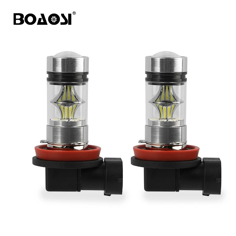 2 шт. Cree светодиодные чипы H8 H11 3030SMD белый автомобильный противотуманный головной светильник s лампа авто лампа сигнал для транспорта задний автомобильный светильник 9005 9006 led