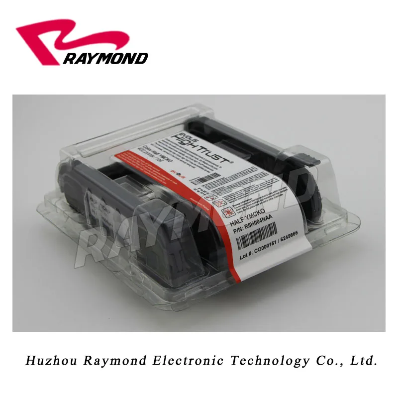Evolis printer ribbon R5H004NAA half panel color ribbon