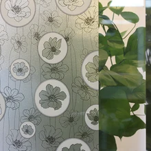 Водонепроницаемый ПВХ витражная пленка дизайн Vinilo Ventana Opaco 60 см* 5 м Высокое качество статическое электричество Autocollant Fenetre