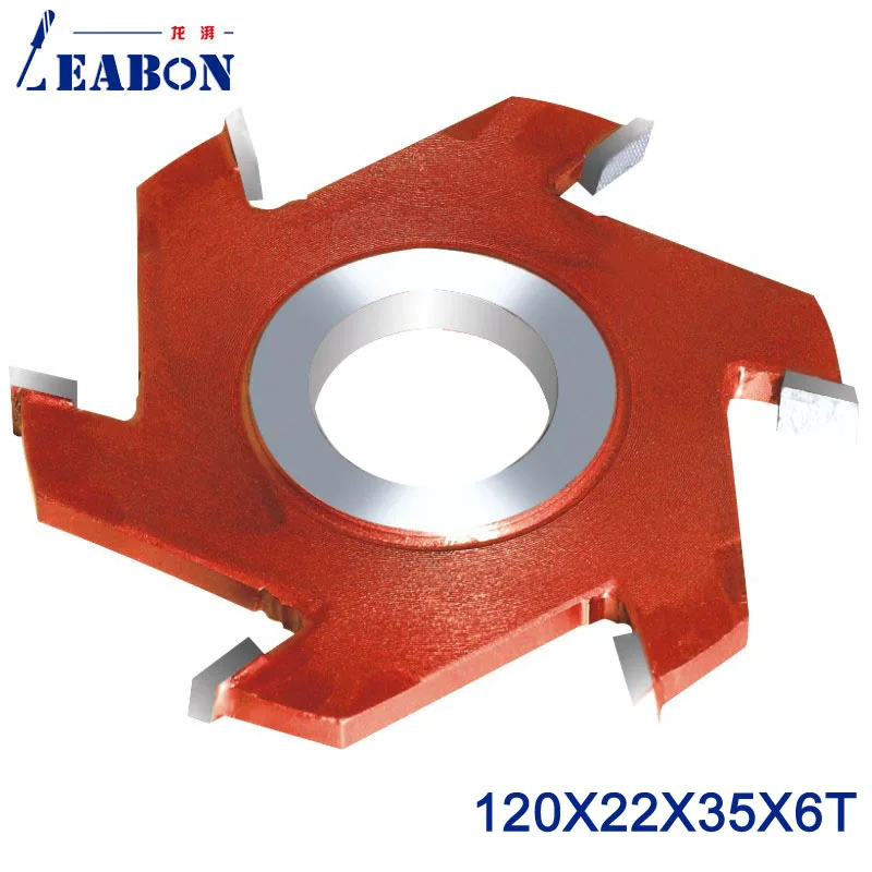 

LEABON 22mm Height & 6 Teeth Woodworking Grooving Cutter Head Groove cutter 120*22*35*6T