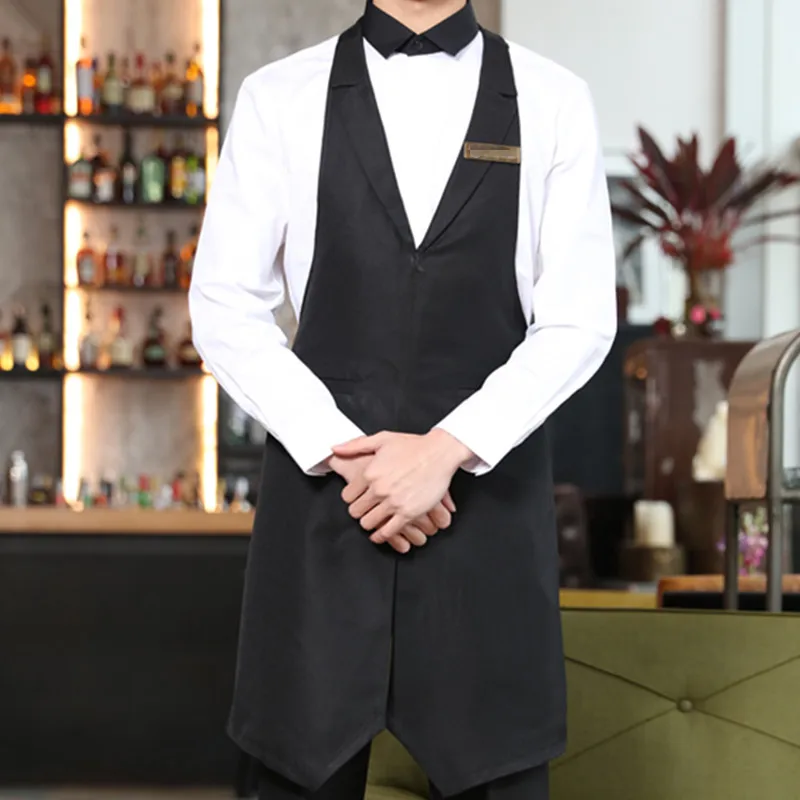 Polyester Black Apron K27-8