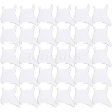 30*белый гермошлема 3ply гитара накладку бланк/структура царапинам плиты для замены страт 
