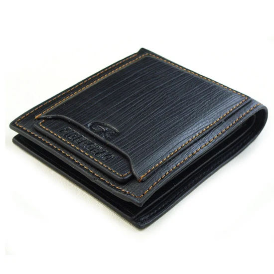 Экспорт Лидер продаж классические стильные мужские кошельки фирменный качественный дизайн лакированная кожа 3 раза держатель для карт кошелек