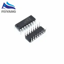 Pilote de moteur L293D DIP16 IC PAR, 5 pièces/lot, Original