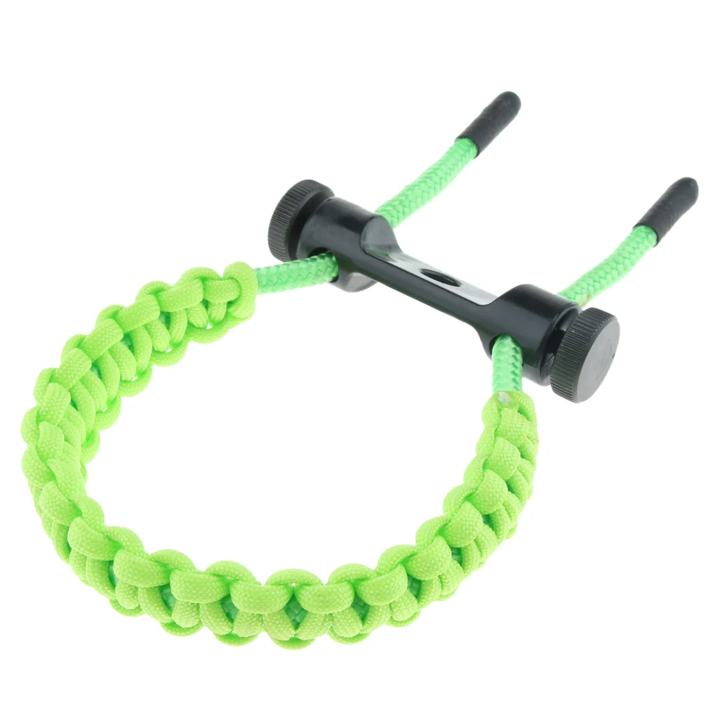 Bow Archery Wrist Sling Paracord Cord Survival Hunting Shooting Wrist Strap Compound Bow Wrist Sling Archery Wrist Sling