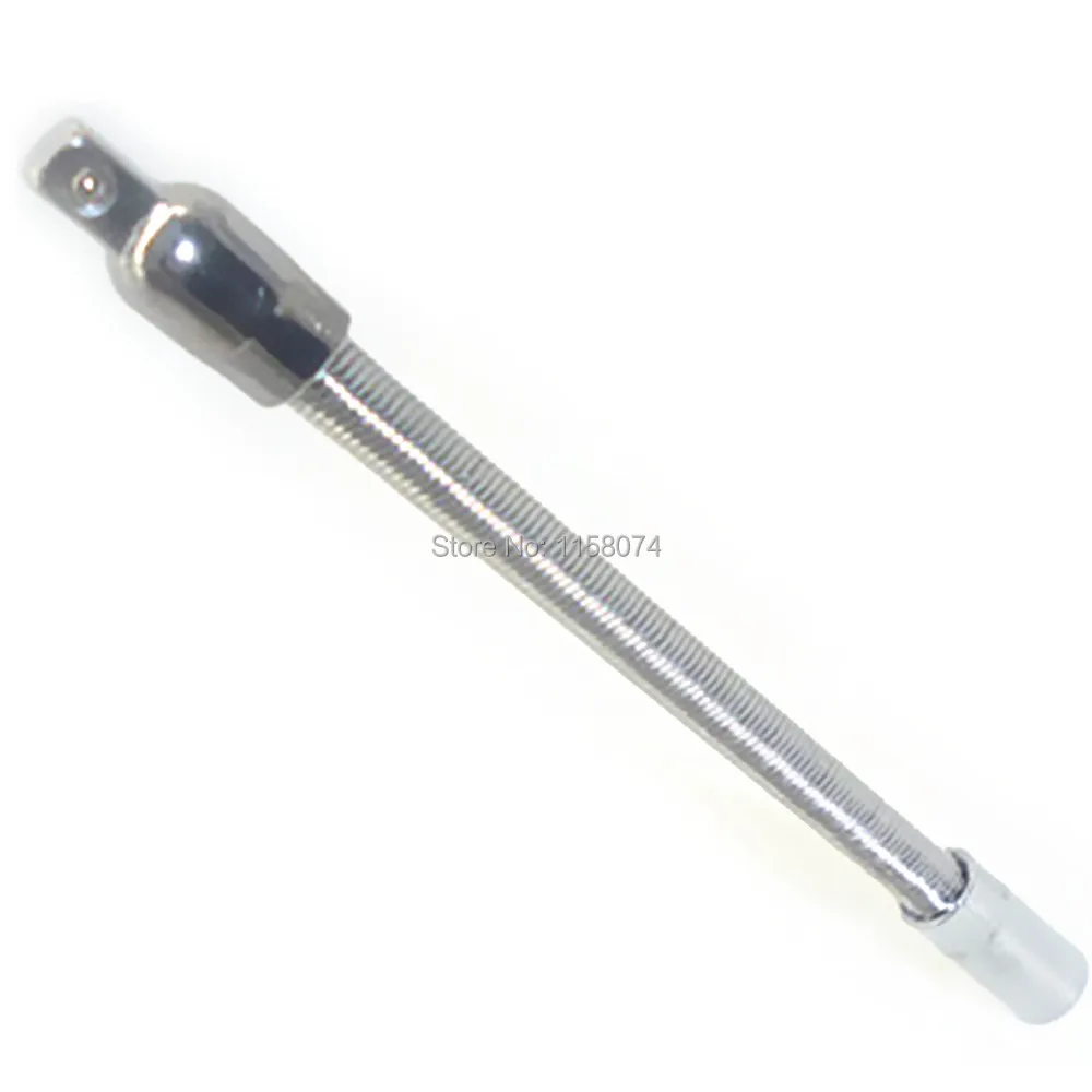 1/4" Inch Drive Flexible Extension Socket Ratchet Bar Spring Flexible