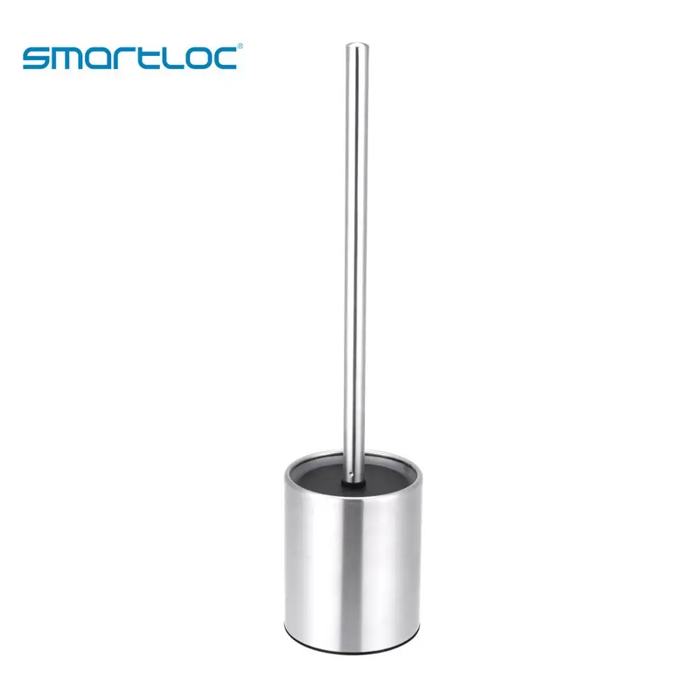 

Set of 2 smartloc Stainless Steel Stand Toilet Brush Holders Cleaning Tools WC Accessories Bathroom Hardware