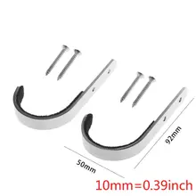 2 шт. настенное крепление из нержавеющей стали крючок Тактический держатель стойка для хранения многофункциональная поверхность снасти поддержка аксессуары