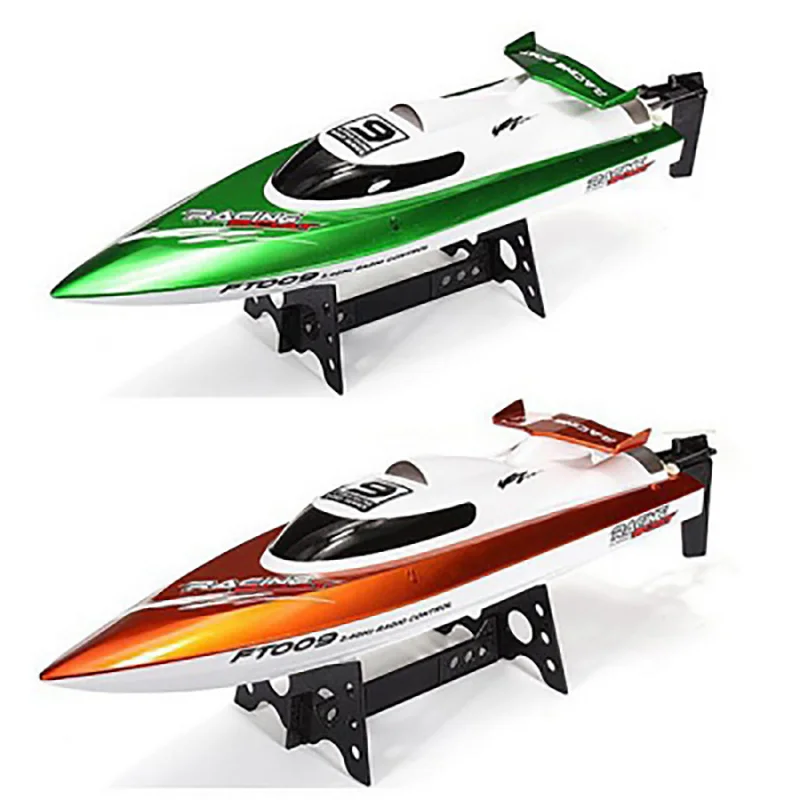 Kopen Afstandsbediening boten Feilun FT009 2.4G RC Racing Boot Hoge Snelheid jacht afstandsbediening speelgoed 4CH Waterkoeling Hoge Snelheid RC Boot