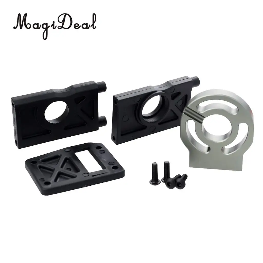 1/8 1/10 RC Car Motor & Differential Mount Plate Kit for Kyosho HSP Redcat SST Hobao FS DF DIY Accessories