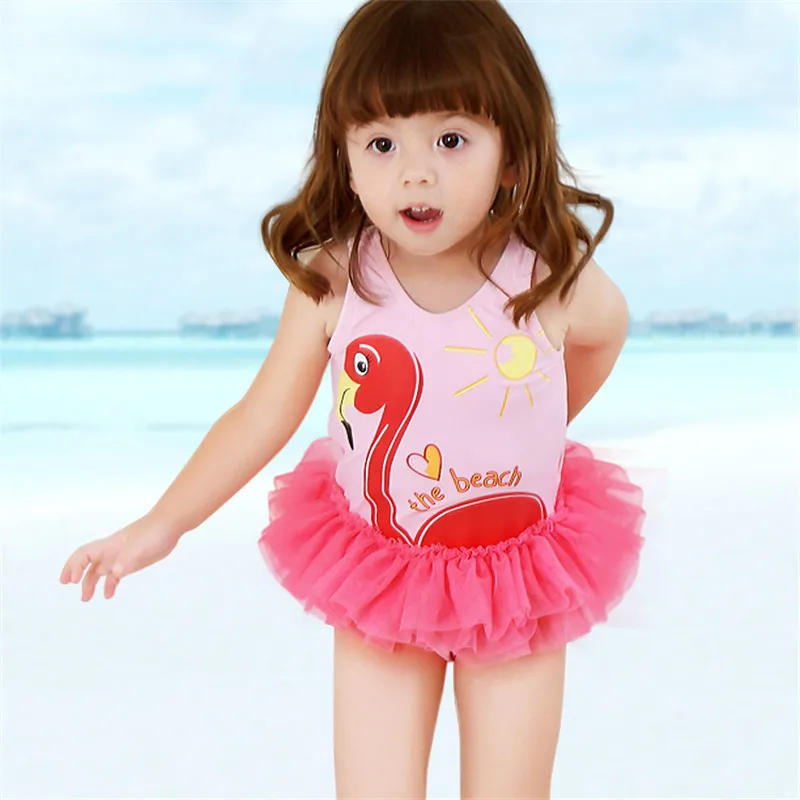 

Cute Kids Girls One-piece Swimsuit 2018 Baby Girl Unicorn Pattern Bikini Sleeveless Swimwear Fashion Bathing Suit Beachwear