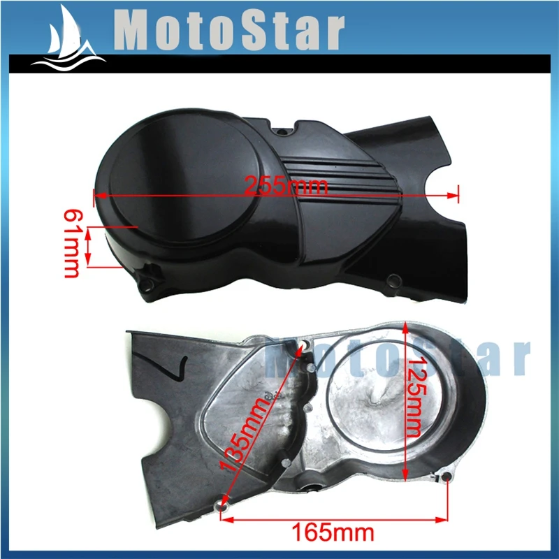 Buy Black Left Engine Stator Cover For 50cc 70cc 90cc