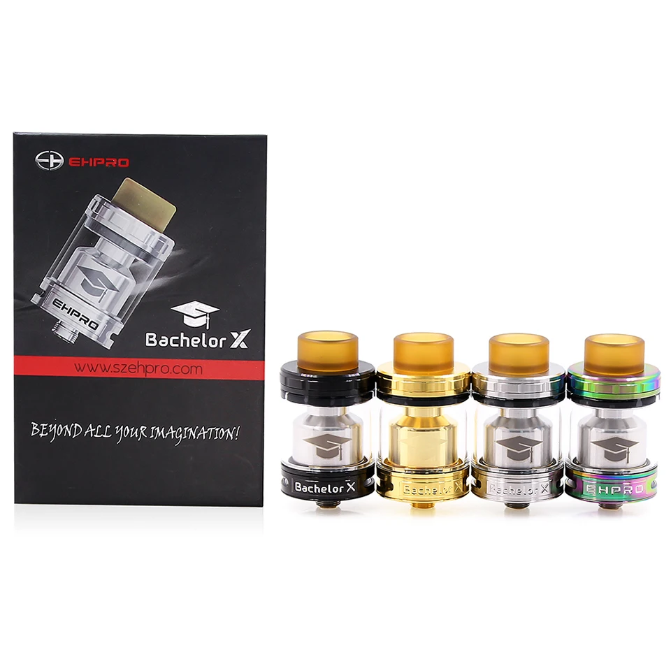 Оригинальный Ehpro холостяк X RTA танк электронная сигарета атомайзер с регулируемым