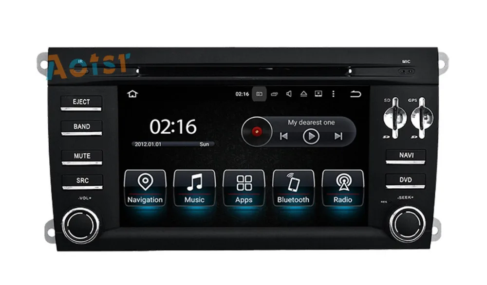 Flash Deal 8 Core Android 6.0 Car DVD Player Stereo GPS Navigation Car Radio For Porsche Cayenne 2003 2004 2005 2006 2007 2008 2009 2010 2